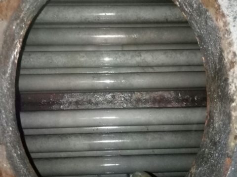 Tẩy rửa sạch trên ống lửa nồi hơi